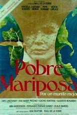 Afiche Pobre mariposa